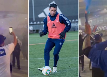 Millonarios en Argentina: ¡El recibimiento al equipo, lo que dijo Falcao de su debut y de River!