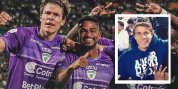 Felipe Acosta, hincha de Millonarios y con goles consecutivos a Santa Fe y Nacional