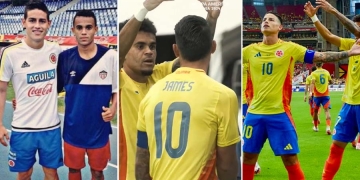 Un día le pides una foto, al otro le pones la corona. ¡De Luis Díaz y James Rodríguez!