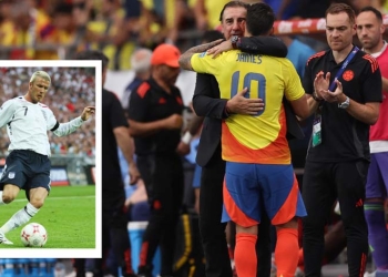 “James me recuerda a David Beckham”, dice Lorenzo. ¡Así lo explica!