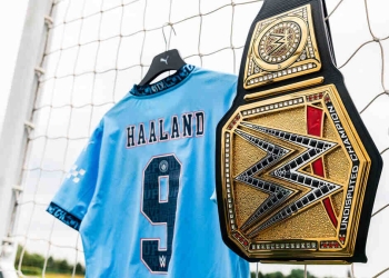Manchester City lanza nueva colección en colaboración con WWE