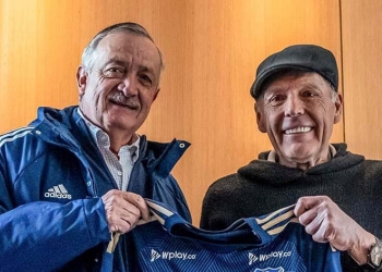 El emotivo reencuentro de Millonarios en Argentina: ¡MIGUEL ÁNGEL RUSSO!