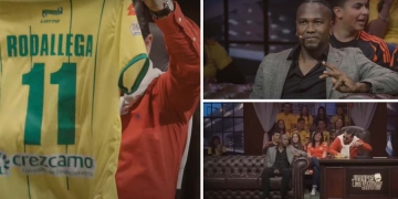 La disculpa de Rodallega a hinchas de Bucaramanga por la broma en «The Juanpis Live Show»
