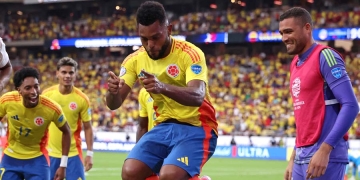 Miguel Borja, un nombre más a los goleadores de la Tricolor con Néstor Lorenzo como DT