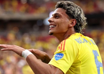 Richard Ríos, primer gol en Copa América y el baile en el festejo, ¿para quién?