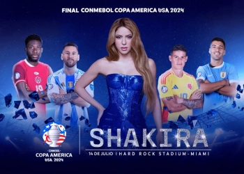 Shakira se presentará en la final de la CONMEBOL Copa América USA 2024™
