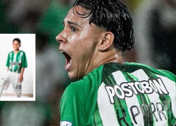 Kevin Parra: en Atlético Nacional desde los 11 años, canterano e hincha verdolaga