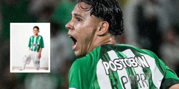 Kevin Parra: en Atlético Nacional desde los 11 años, canterano e hincha verdolaga