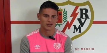 James en Rayo Vallecano: “¿Por qué no soñar con cosas grandes?” y la referencia a Falcao