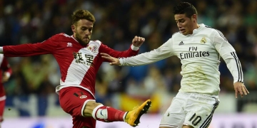 Los números de James en LaLiga y cómo le fue enfrentando a Rayo Vallecano