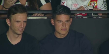 James en el palco, el resultado ante el Barcelona y el Rayo que espera por él