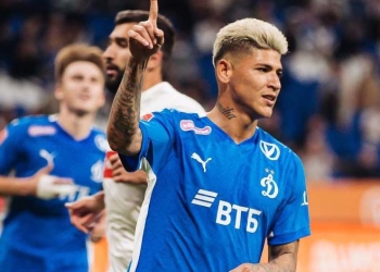 Jorge Carrascal, su primer gol de la temporada con Dinamo Moscú y sus números en Rusia