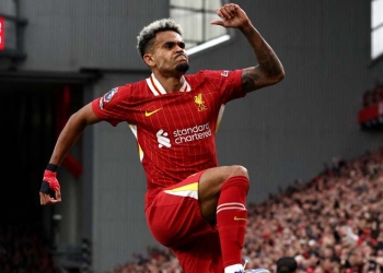 Gol, asistencia y 5 datos para celebrar los 100 partidos de Luis Díaz en Liverpool