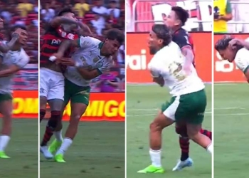 La agresión a Richard Ríos de la polémica en Brasil