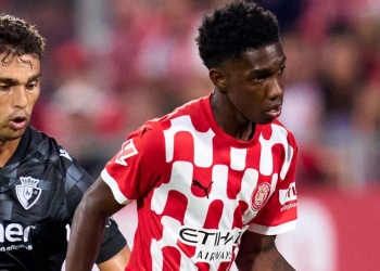El debut de un distinto: Yáser Asprilla y su sello en 15 minutos con Girona