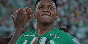 El aporte goleador de Alfredo Morelos en Atlético Nacional. ¡OTRO DOBLETE!