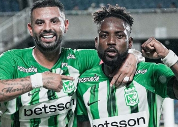 Alfredo Morelos y Álvaro Angulo, los goles verdolagas al Club América