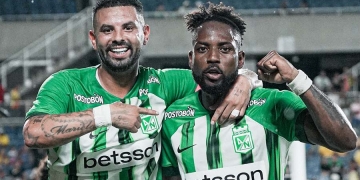 Alfredo Morelos y Álvaro Angulo, los goles verdolagas al Club América