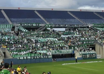 Imágenes: la hinchada de Atlético Nacional en el amistoso en Orlando