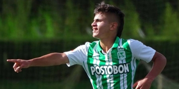 Él es Jerónimo Rodríguez Urueña, novedad en la convocatoria de Atlético Nacional