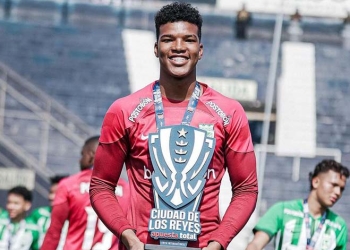 Es el momento de Luis Marquínez en el arco de Atlético Nacional