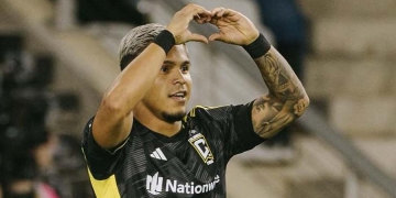 Cuántos goles lleva el Cucho Hernández y sus números con Columbus Crew