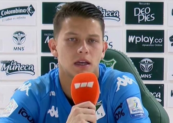 Alejandro Rodríguez: “Jugamos con fe” y “siempre que porto el escudo de Deportivo Cali…”