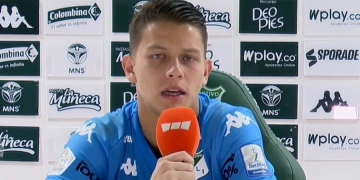 Alejandro Rodríguez: “Jugamos con fe” y “siempre que porto el escudo de Deportivo Cali…”