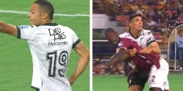 Increíble lo del Cali en 20 minutos en Ibagué: del fallo de Ánderson Plata al penalti de Martín Rea
