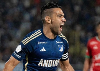 Falcao, “la sensación maravillosa” por su primer gol con Millos y reconocimiento a Aristizábal