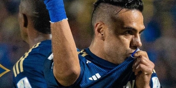 Falcao, el gol que soñó toda la vida y el beso al escudo de Millonarios