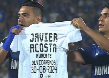 ¡El primer gol de Falcao en Millonarios y la promesa cumplida a Javier Acosta!