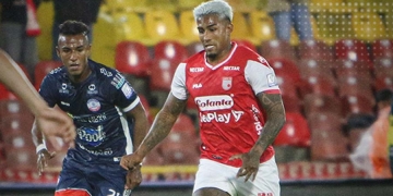 Determinante y letal: Hárold Santiago Mosquera encajó a la perfección en Santa Fe