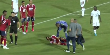 ¿¡Qué le pasó a Varela!? La lesión que lamenta el DIM a una semana del partido con Lanús