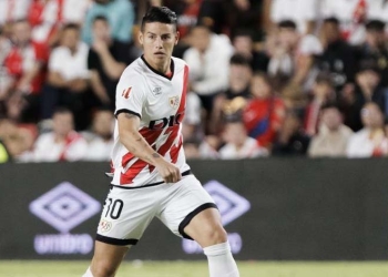 James, poco a poco en el Rayo: su partido ante Atlético de Madrid