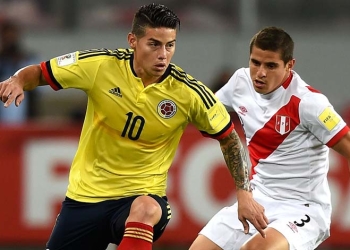 Selección Colombia y sus goleadores en Perú por Eliminatorias: James, el primero
