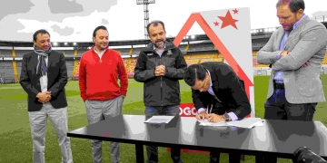 Firma Acta APP Estadio El Campín