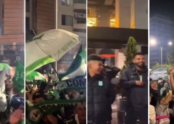 Atlético Nacional y su gente: ¡El recibimiento que tuvo en Pasto!