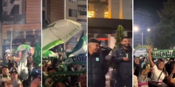 Atlético Nacional y su gente: ¡El recibimiento que tuvo en Pasto!