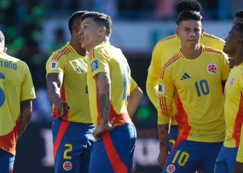 Colombia, la segunda en perder con ventaja numérica en más de 70 minutos en Eliminatorias