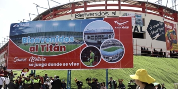 Mensaje en el estadio al que va la Tricolor: “4150 metros de altura. Se juega donde se vive”