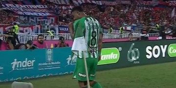 La sanción para Edwin Cardona por el gesto a la hinchada del DIM