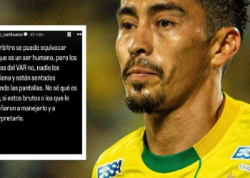 Fabián Sambueza: “Hoy nos eliminó la parte oscura del fútbol, la que nadie investiga”