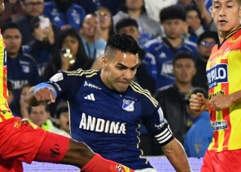 Falcao, sus números en Millonarios y la tranquilidad del goleador: “Habituado a estos momentos”