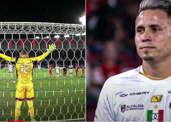 La explicación de Róger Torres a su gesto viral en el penalti ante América