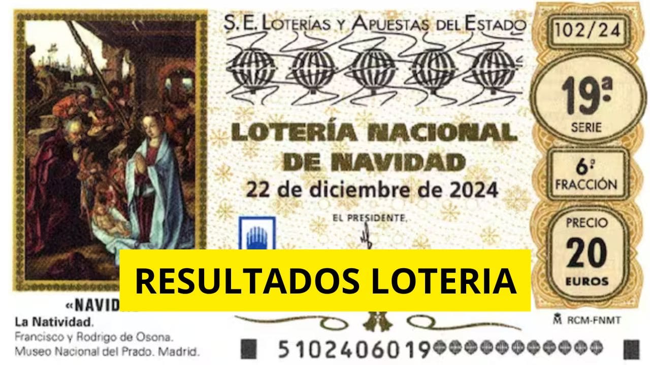 Resultados de la Lotería de la Navidad: comprobar décimo y pedrea del Sorteo el Gordo