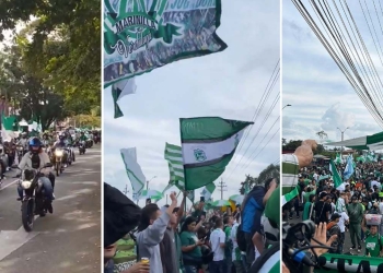 atletico nacional hinchada banderazo copa betplay