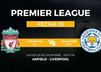 donde ver liverpool leicester premier league boxing day