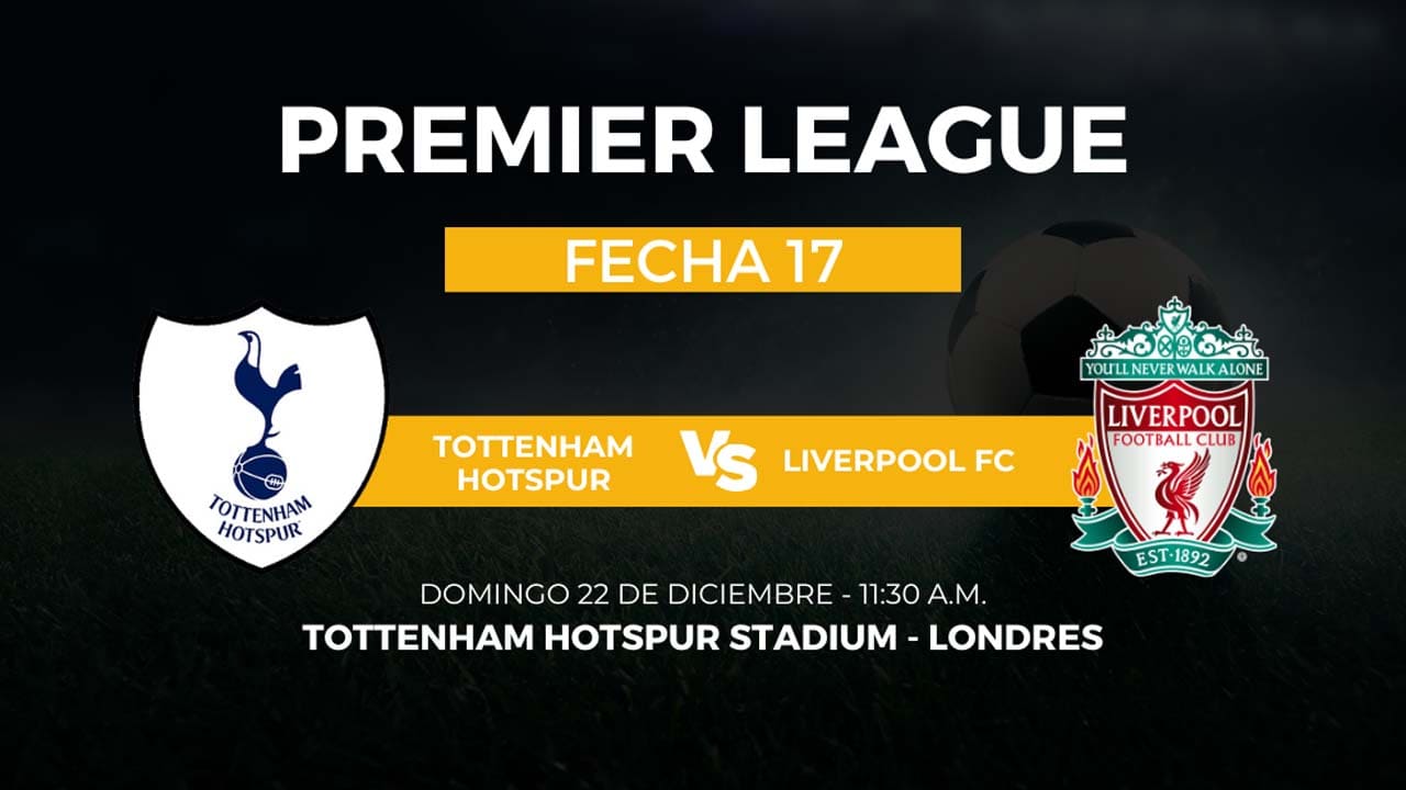 donde ver tv tottenham liverpool luis diaz premier league