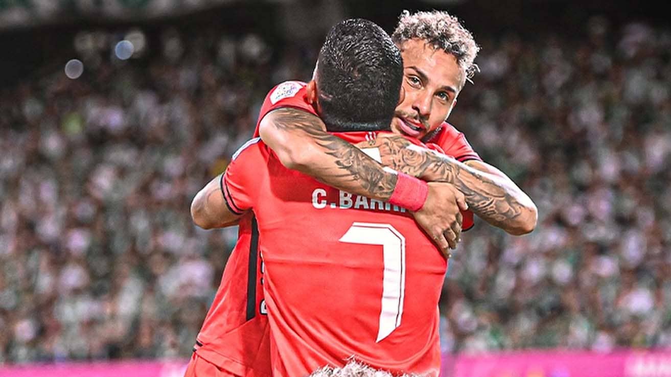 duvan vergara goles america de cali atletico nacional